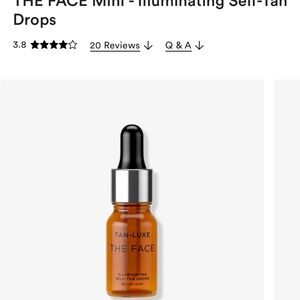 The Face Mini Illuminating Self-Tan Drops - Orange